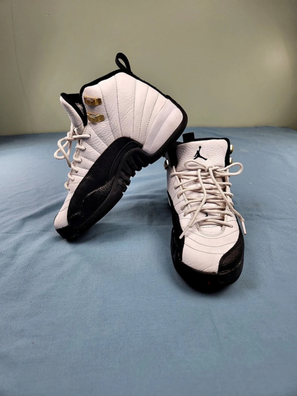 Jordan Air Jordan 12 Retro Taxi White & Black US 6Y